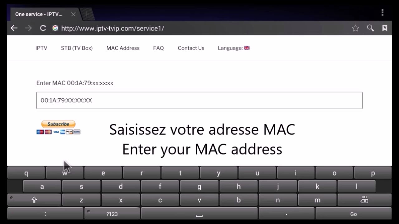 were is mac address in stb emulator